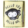 Livre bébé en tissu Hello you, hello me - Wee Gallery