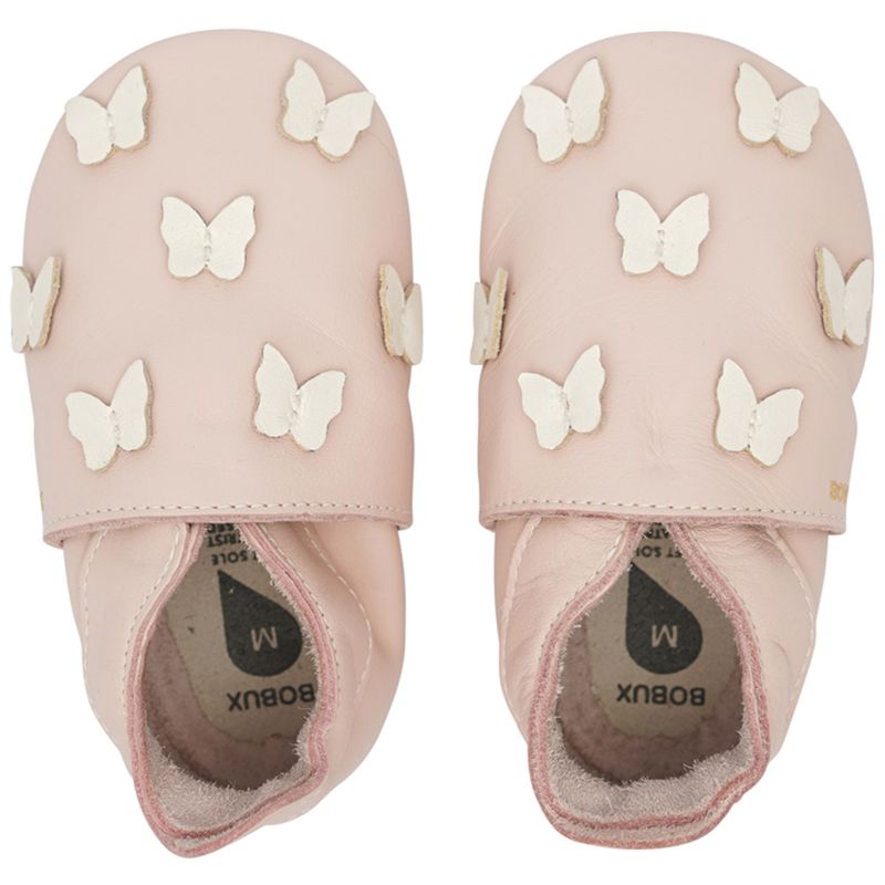 Chaussons bébé en cuir Soft soles Grace Blossom (15-27 mois) Bobux