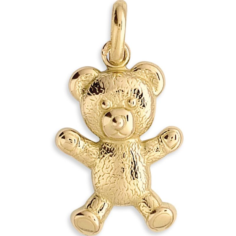 Pendentif Ourson (or jaune 375°) Lucas Lucor