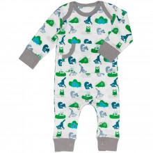 Combinaison pyjama animaux de la forêt (3-6 mois : 60 à 67 cm)  par Fresk