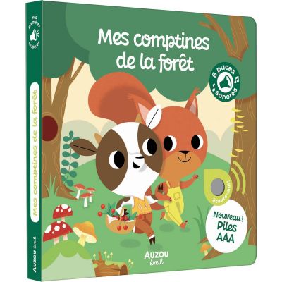 Mes premiers sonores Mes comptines de la forêt  par Auzou Editions