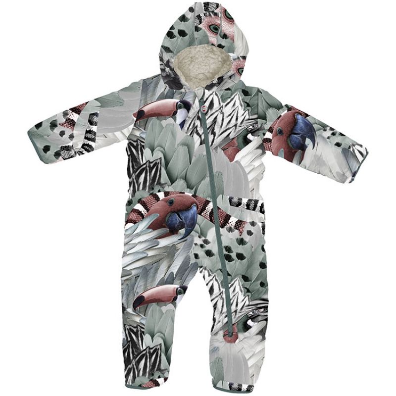 Combinaison pilote Skier tropical Parrot Botanimal (18-24 mois) Lodger