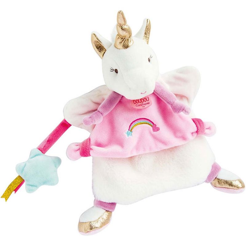 Marionnette Ma jolie licorne Doudou et Compagnie