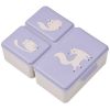 Lunch box à compartiments Driss Cat Warm Lilac Liewood Produit 1