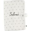 Protège carnet de santé Gaze Coeurs (personnalisable) Atelier Wagram Produit 2