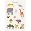 Grande affiche savane Animals of Africa (60 x 40 cm)  par Mimi'lou
