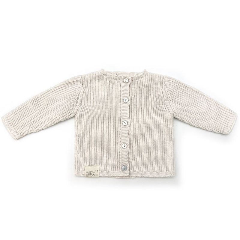 Gilet bébé Ivory (1-3 mois) Babyshower Produit 1
