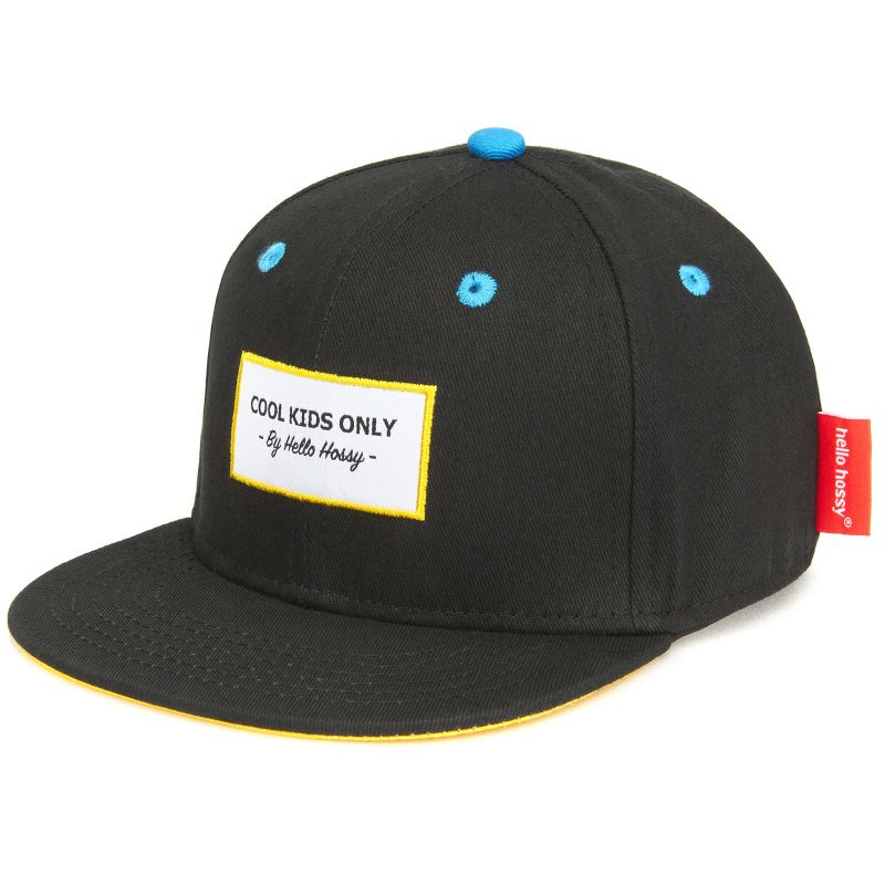 Casquette noire Black (9-24 mois) Hello Hossy