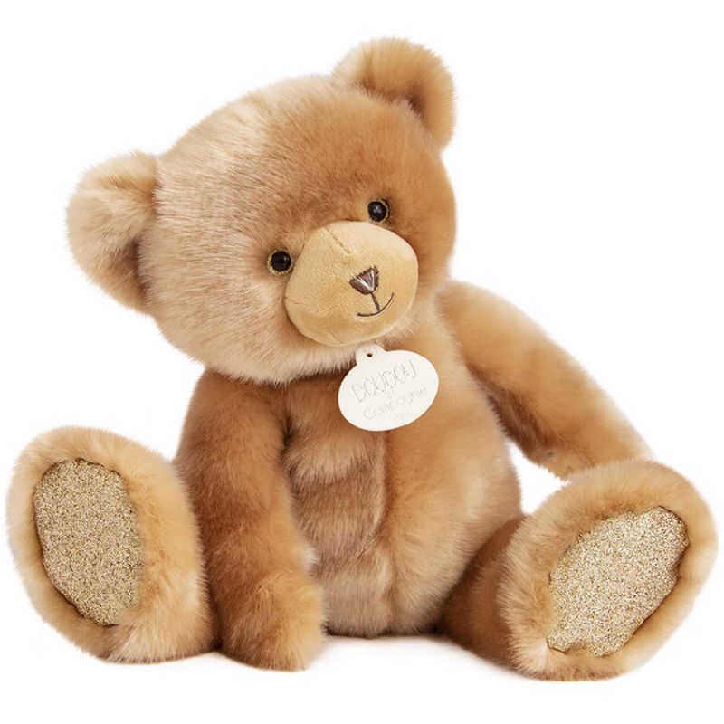 Peluche ours beige La Peluche (40 cm) Doudou et Compagnie