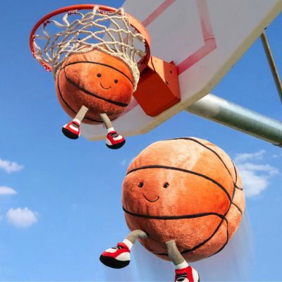 Peluche Amuseable Ballon de basketball (25 cm) : Jellycat