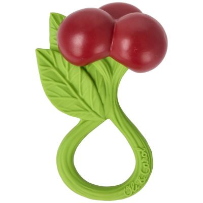 Hochet et anneau de dentition bébé Cherry