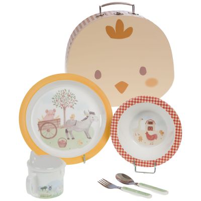 Coffret repas Justin (5 pièces) Amadeus Les Petits