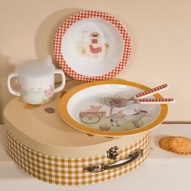 Coffret repas Justin (5 pièces) Amadeus Les Petits Ambiance 2