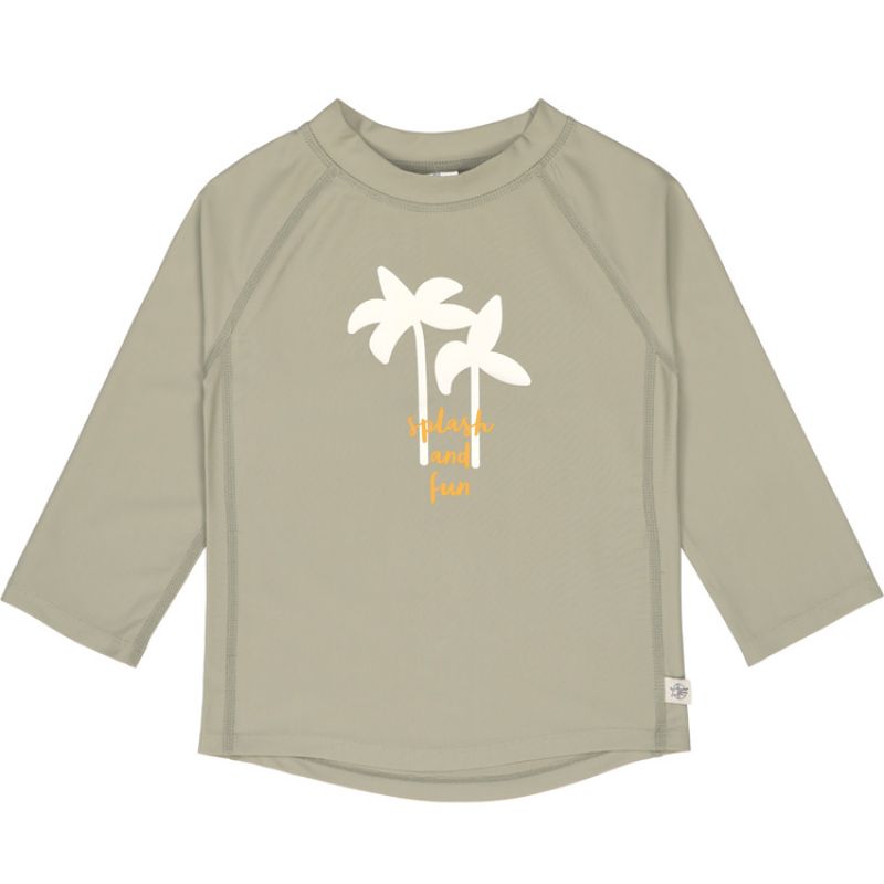 Tee-shirt anti-UV manches longues Palmiers olive (13-18 mois) Lässig