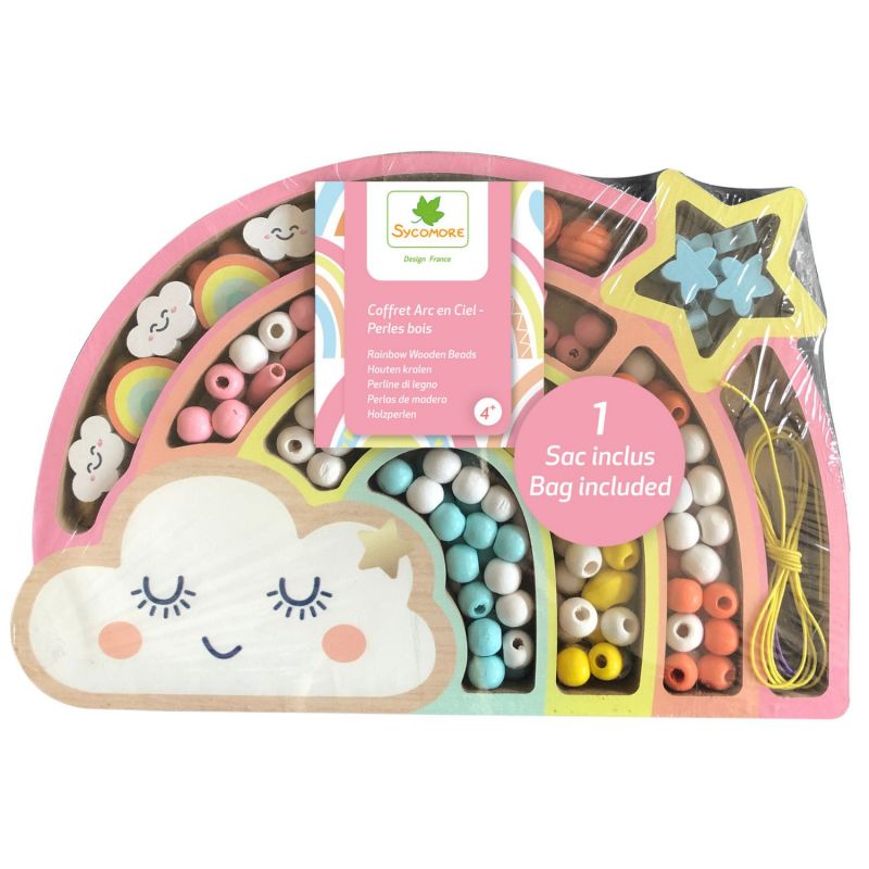 Coffret arc-en-ciel perles bois Sycomore Packaging 6