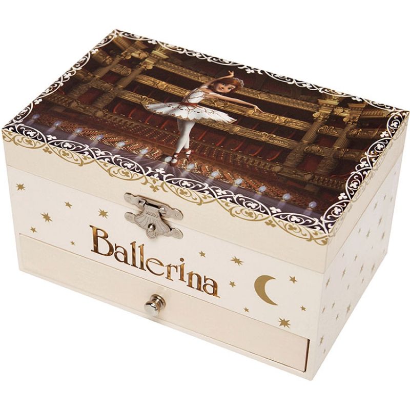 Boîte à bijoux musicale phosphorescente Ballerina Trousselier Produit 1 grande taille