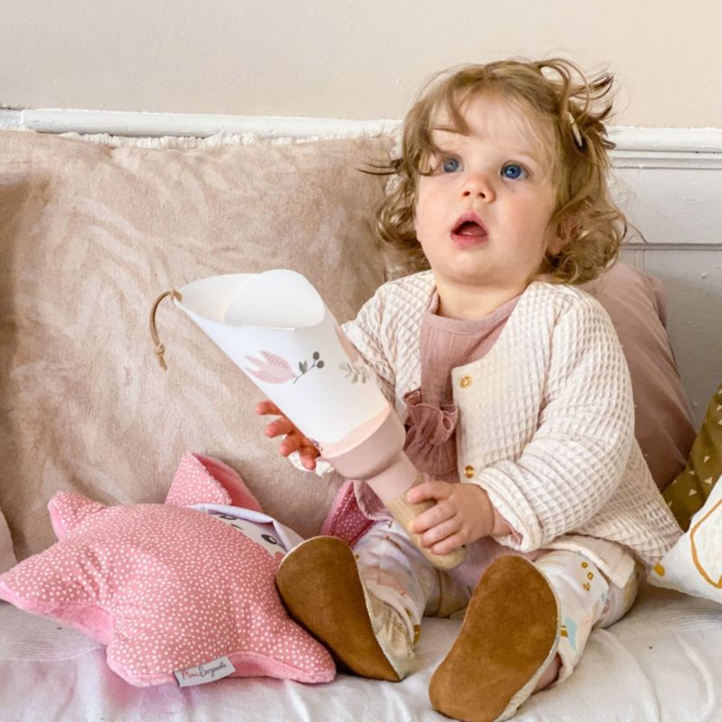 Coffret lampe nomade 5 en 1 Paloma-Rose poudré Maison Polochon Ambiance 2