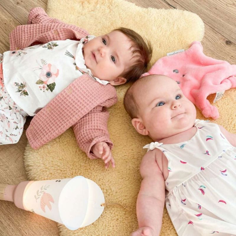 Coffret lampe nomade 5 en 1 Paloma-Rose poudré Maison Polochon Ambiance 3