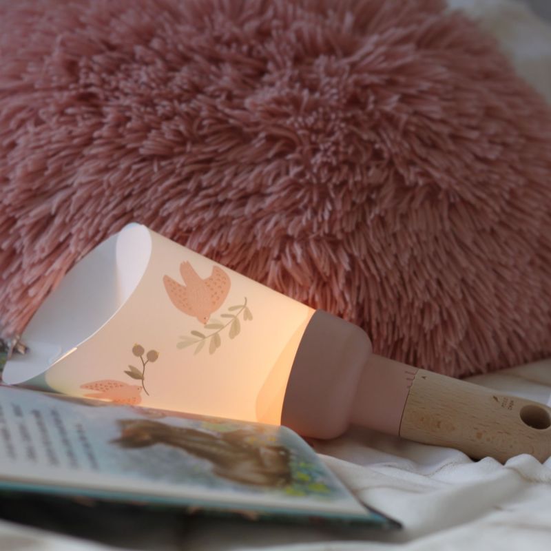 Coffret lampe nomade 5 en 1 Paloma-Rose poudré Maison Polochon Produit 5