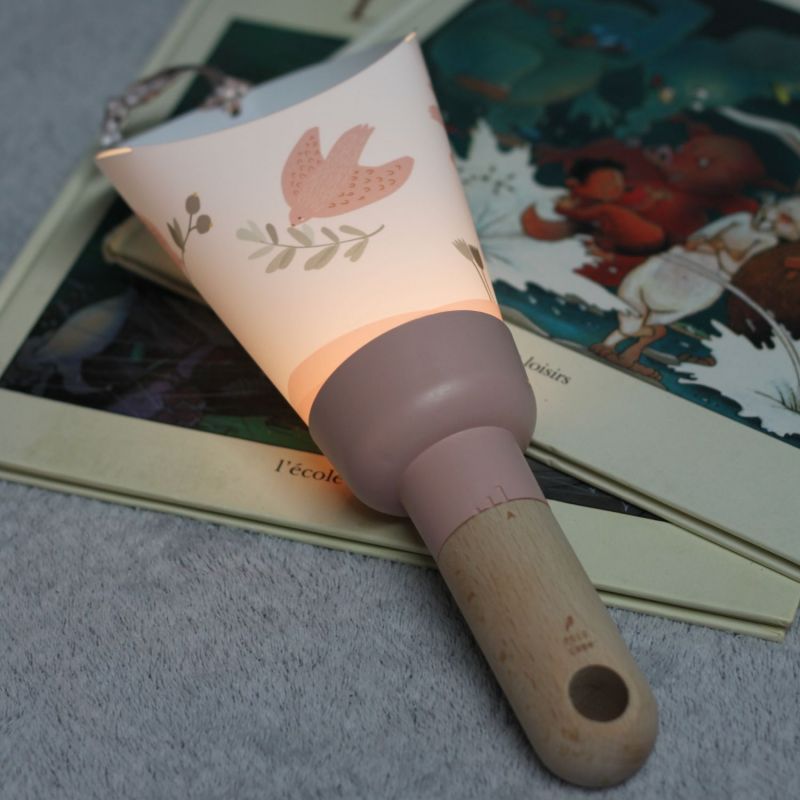 Coffret lampe nomade 5 en 1 Paloma-Rose poudré Maison Polochon Produit 7