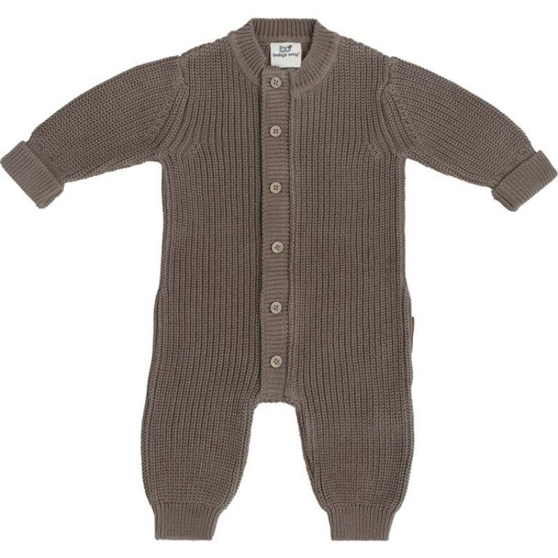 Grenouillère tricotée Soul moka (3 mois) Baby's Only