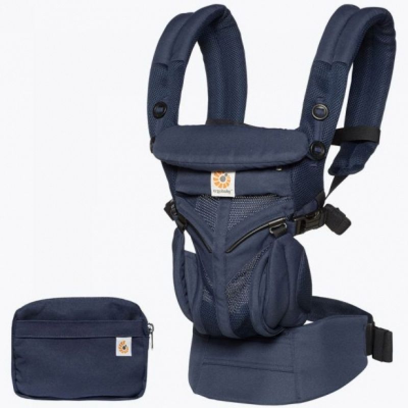 Porte bébé Omni 360 Cool Air Mesh bleu nuit Ergobaby