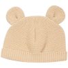 Bonnet Ours en maille Caramel (0-1 mois) Trois Kilos Sept Produit 1