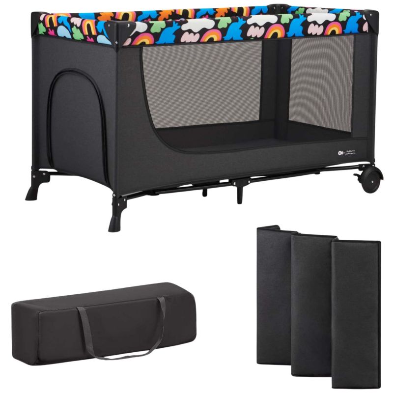 Lit parapluie 2 en 1 Joy 2 Happy Shapes Kinderkraft Produit 1