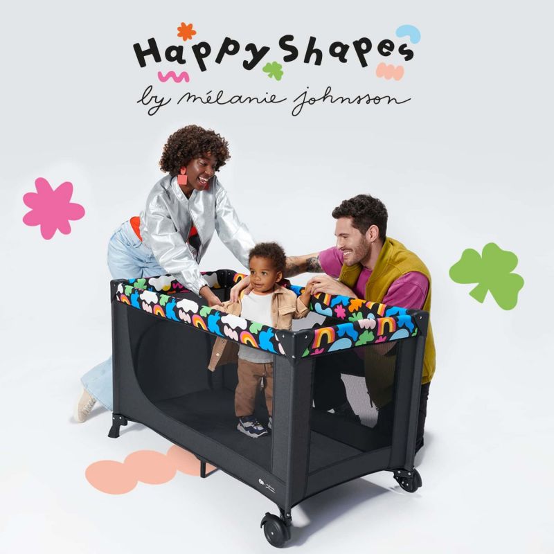 Lit parapluie 2 en 1 Joy 2 Happy Shapes Kinderkraft Ambiance 2