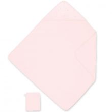 Cape de bain + gant de toilette rose Prety  par Bemini