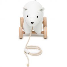 Jouet à tirer Nathan l'Ours blanc