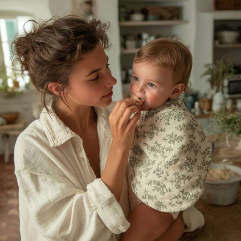 Bavoir d'épaule 2 en 1 Burpy Miley Babyshower Ambiance 2