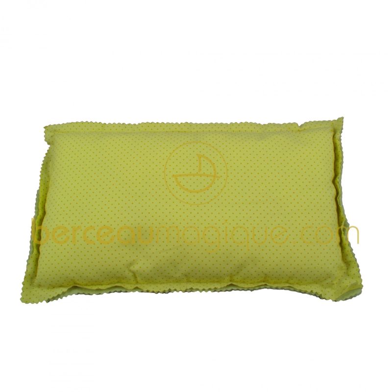 Coussin rectangulaire vert Trousselier