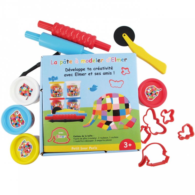 Coffret de pâte à modeler Elmer Petit Jour Paris