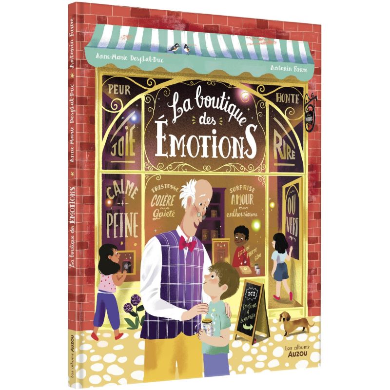 Album La boutique des émotions Auzou Editions Produit 1