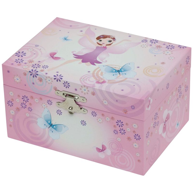 Boîte à bijoux musicale Fée rose Trousselier