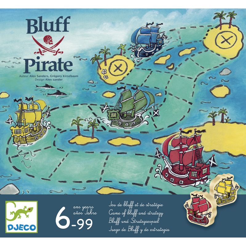 Jeu de société Bluff Pirate Djeco