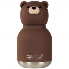 Mini gourde isotherme Bestie Ours brun (200 ml) - Asobu