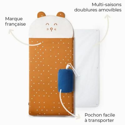 Sac de couchage Ourson (7-10 ans) Les petites billes