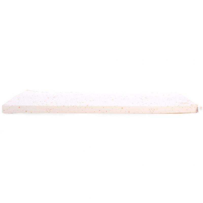 Matelas de sol St Barth Gold stella Natural (60 x 120 cm) Nobodinoz