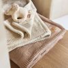Couverture en tricot Box Knit Milky Coffee (100 x 150 cm) Jollein Ambiance 7