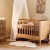 Couverture en tricot Box Knit Milky Coffee (100 x 150 cm) Jollein Ambiance 9