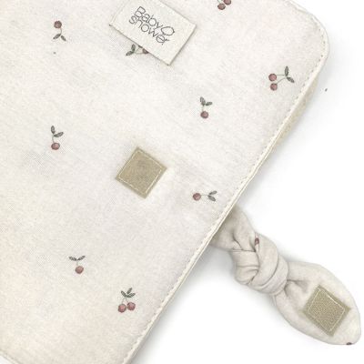 Protège carnet de santé Knot Cherries