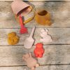 Lot de jouets de plage Dante Safari sandy mix  par Liewood