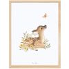 Affiche encadrée faon Oh deer (30 x 40 cm) - Lilipinso