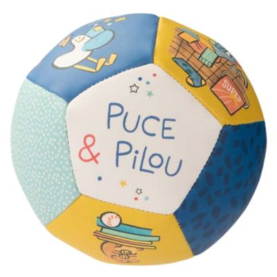 Ballon souple Puce & Pilou (10 cm) Moulin Roty