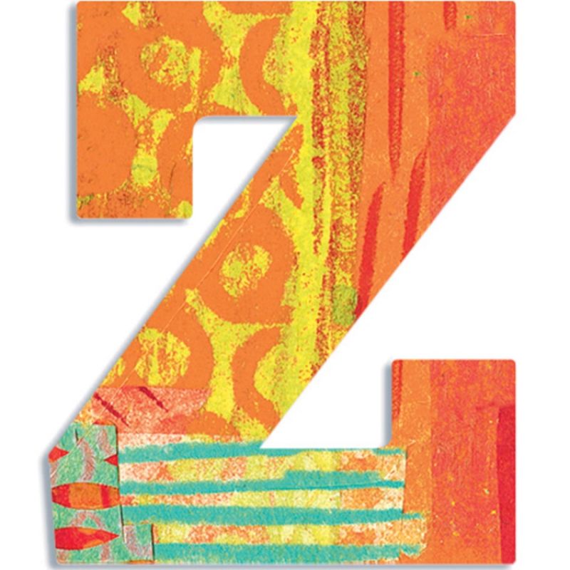 Lettre Z en bois Paon Djeco