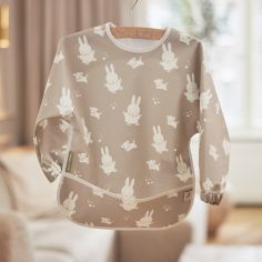 Bavoir à manches imperméable Miffy Snuffy Olive Green