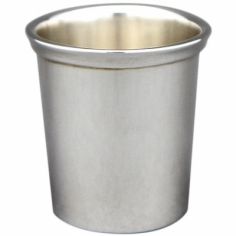 Coquetier chope Serti personnalisable (métal argenté) - Aubry-Cadoret