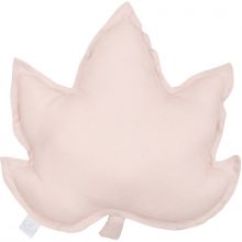 Coussin feuille d'érable rose poudré (43 cm)  par Cotton&Sweets